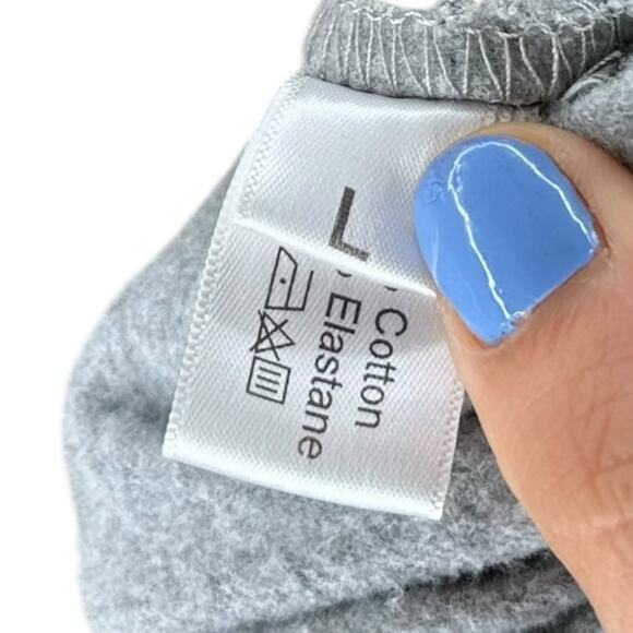 ATU BODY COUTURE Gray Gold Embroidered Pullover Hoodie Women's Size Large - Picture 7 of 9